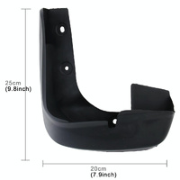 4 Pcs Car Auto Semi-Rigid Pvc Splash Flaps Fender Guard For Honda 8Th Series Civic thumbnail
