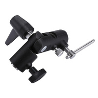 Multifunctional Flash Light Stand Umbrella Bracket - Max Load 3Kg H Type thumbnail