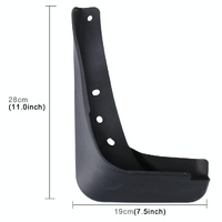 4 Pcs Car Auto Semi-Rigid Pvc Splash Flaps Fender Guard For Audi A3 Sedan 2014 thumbnail