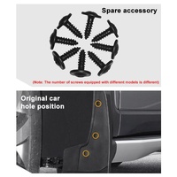 For Mercedes-Benz S-Class 2008-2014 4Pcs / Set Car Auto Soft Plastic Splash Flaps Fender Guard thumbnail
