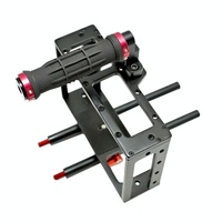 Camera Cage Handle Kit For Slr Camera - Black & Red thumbnail
