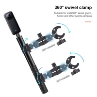 Selfie Stick with Handlebar Mount and Fixed Clamps thumbnail