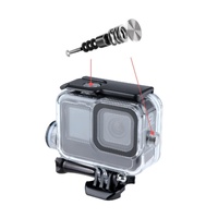 Waterproof Housing Case for Gopro Hero10 / 9 with Buckle Mount and Charging Compatibility thumbnail