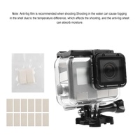 Waterproof Touch Back Cover for Gopro Hero7 - White / Silver thumbnail