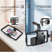 Smartphone Video Rig With Stabilizer Handles For Vlogging And Live Broadcast thumbnail