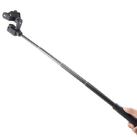 Telescopic Extension Rod for Handheld Three-axis Gimbal Stabilizer - 19cm to 73cm thumbnail