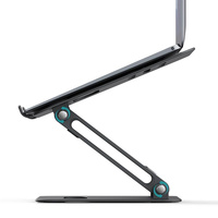 Double-layer Aluminum Alloy Folding Stand for Notebooks and Tablets thumbnail