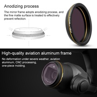 Gold Edge Hd Lens Filter for Dji Inspire 2 / X4s Drone thumbnail