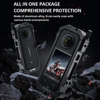 Extended Metal Cage for Insta360 X3 Camera thumbnail