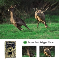 720p Infrared Night Vision Wildlife Camera - 120 Degree Wide Angle thumbnail