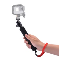 360 Degree Selfie Stick for Gopro Cellphone & Compact Cameras - 210mm to 525mm Length thumbnail