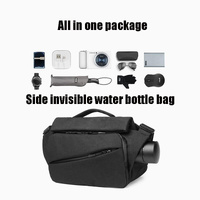 Waterproof Men Messenger Bag With Usb Charging Port Multifunctional Design - Dark Blue thumbnail