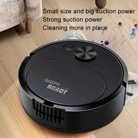 Smart Usb Charging Robot Vacuum for Family Cleaning - Yellow thumbnail