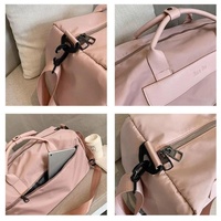 Large Sports Bag with Separate Shoe Compartment - Pink thumbnail
