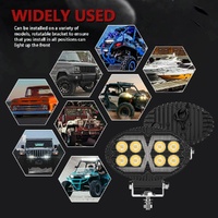 5.5 Inch Elliptical Hybrid X - Shaped Car Work Light thumbnail