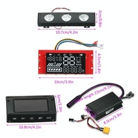 8 Electric Scooter Controller Display Kit for Kugoo S1 / S2 / S3 / Etwow - Black 8 Size thumbnail