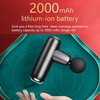 Compact Multi-Gear Fascial Massager For Home Use - Black thumbnail