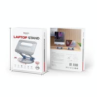 Silver Foldable Swivel Laptop Stand thumbnail