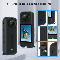 Black Silicone Case for Insta360 X4 Ox4-jst-cy Body thumbnail