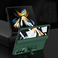Foldable Full Body Case for Samsung Galaxy z Fold 4 / 5g - 360 Degree Folding - Coffee thumbnail