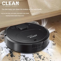Smart Usb Charging Robot Vacuum Cleaner - Automatic Cleaning - White thumbnail