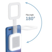 Portable Magnetic Selfie Light for Live Streaming and Skin Beauty - Black thumbnail