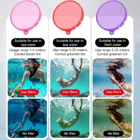 Insta360 Go 3 Diving Lens Filter Housing - Purple thumbnail