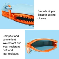 Waterproof Portable Key Card & Data Storage Bag - Light Blue thumbnail