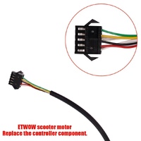 Electric Scooter Power Cable for Kugoo S1 / S2 / S3 - Black thumbnail