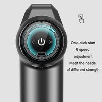 Intelligent 6-Speed Fascia Massager With 4 Heads - Gray thumbnail