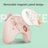 Cat Shaped Wireless Tooth Handle for Nintendo Switch - Blue thumbnail