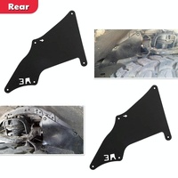 Front Wheel Fender Leather Lining For 03-17 Toyota Prado 2700 4000 Black thumbnail