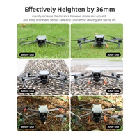 Foldable Spider Landing Gear for Dji Air 3 - Lg664 - Orange thumbnail
