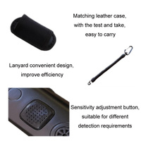 Waterproof Handheld Metal Detector - Mini - Orange thumbnail
