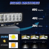 6 - Inch Flood Mixed Luminous Anti - Glare Lens Long Strip Light thumbnail