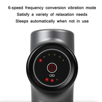 Portable Rechargeable Muscle Massager - Grey Handbag thumbnail