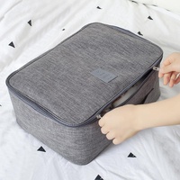 Large Capacity Cationic Trolley Suitcase for Trip Storage - Black thumbnail