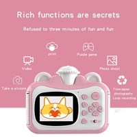 Smart Digital Kids Camera - Photo & Video - no Memory Card - Pink + White thumbnail