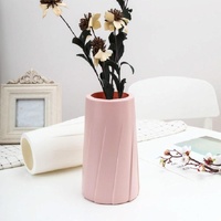 Creative Plastic Vase for Modern Decor - Simple Design - Blue thumbnail