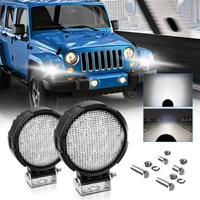 4 Inch Flood - Surface Mixed Luminous Anti - Glare Lens Round Light D0084 thumbnail