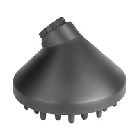 Gold Diffuser Attachment for Dyson Airwrap - Replacement Nozzle - Gray thumbnail
