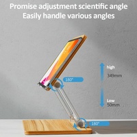 Adjustable Wooden Laptop Stand - Darkwood thumbnail