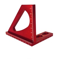 Aluminum Alloy 90 Degree Square Multi-function Ruler for Woodworking thumbnail
