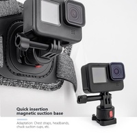 3-piece Magnetic Gimbal Base Adapter for Gopro / Insta360 Go 3 Action Camera thumbnail