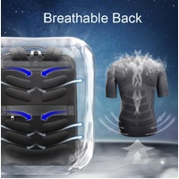 Waterproof Laptop Backpack with Usb Port - Large Capacity Lightweight Black thumbnail