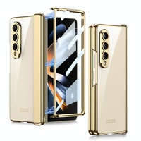 Samsung Galaxy z Fold 4 Magnetic Hinged Folding Case - Green thumbnail