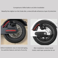 Xiaomi M365 / M365 Pro / 1s Scooter Disc Brake Protector - Black thumbnail