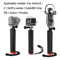 Action Camera Handle Floating Rod for Gopro Hero 11 and 360 one Rs thumbnail