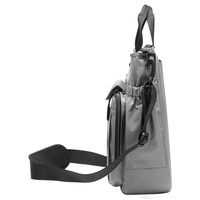 Multi Compartment Laptop Handbag Lightweight Large Capacity Messenger Bag - Blue thumbnail