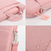 15-16 Inch Waterproof Oxford Laptop Handbag - P510 - Black thumbnail